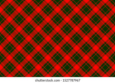 Applecross District Tartan. Seamless rectangle pattern for fabric, kilts, skirts, plaids. Diagonal cell