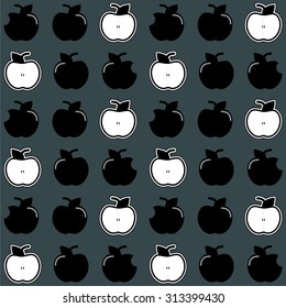 Apples  Background Vector