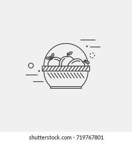 Apples In Basket