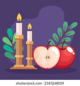 apples and candles yom kippur
