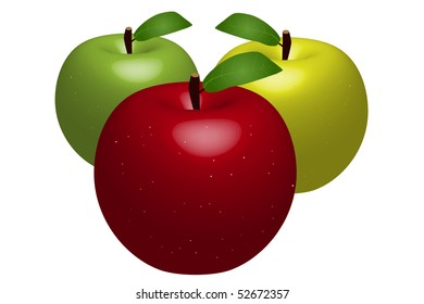 Apples Illustration