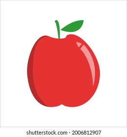 apples on a white background. apple icon. apple vector and illustration