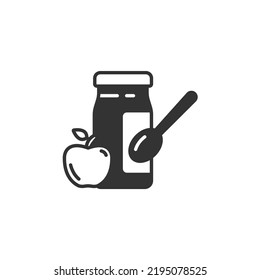 Applesauce Icons  Symbol Vector Elements For Infographic Web