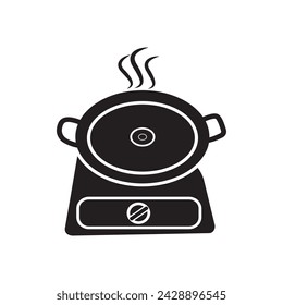 Appliance, cooking, frying, cook, electricity icon