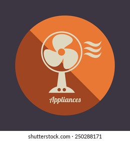 appliance home design, vector illustration eps10 graphic 