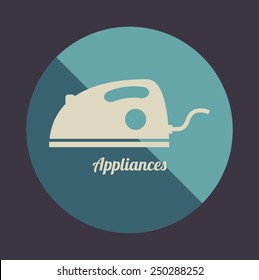 appliance home design, vector illustration eps10 graphic 