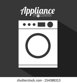 appliance icon design, vector illustration eps10 graphic 