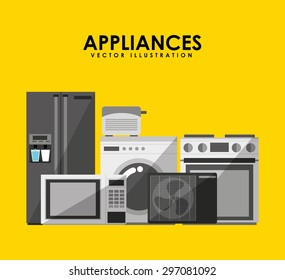 appliance icon design, vector illustration eps10 graphic 