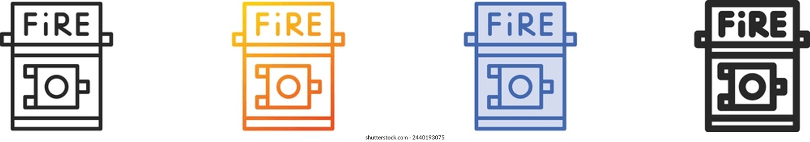 appliance icon.Thin Linear, Gradient, Blue Stroke and bold Style Design Isolated On White Background