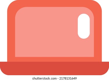 Appliance laptop, illustration, vector on a white background.