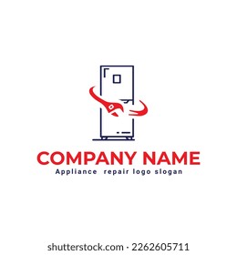 appliance repair logo in vector