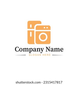 appliance repair logo in vector