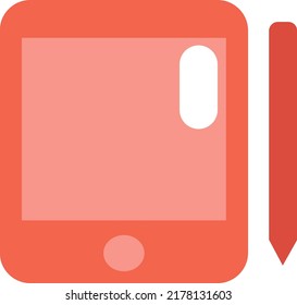 Appliance tablet, illustration, vector on a white background.