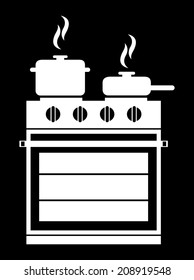 appliances design over black background vector illustration