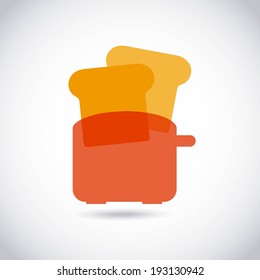 Appliances design over gray background, vector illustration