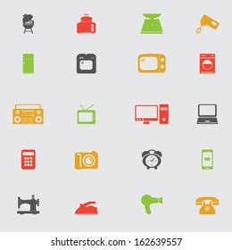  Appliances icon set
