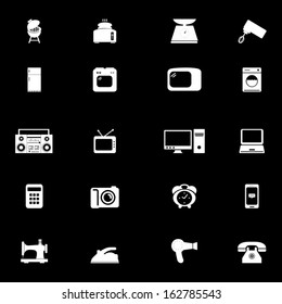 Appliances icon set