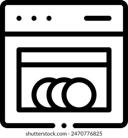 appliances icon. Thin Linear Style Design Isolated On White Background