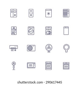 Appliances icons