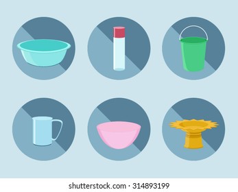 appliances kitchen vector  illustration