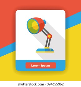 appliances lamp flat icon