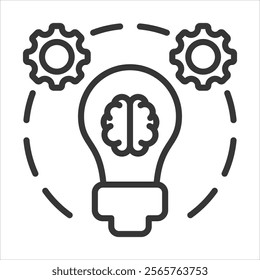 Applicable Icon Vector Illustration Outline Style