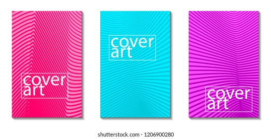 Applicable for placards, brochures, posters, covers and banners. Cover page design template. Captivating trendy abstract cover page.