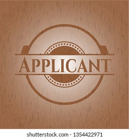 Applicant wooden signboards