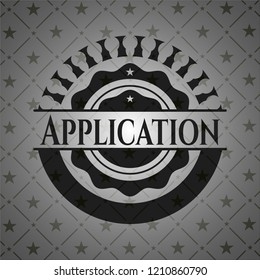 Application black badge