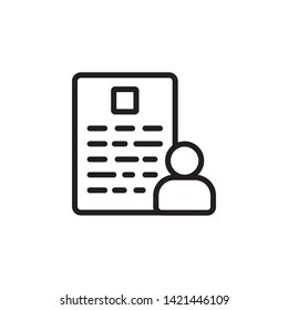 application, business icon. Simple thin line, outline vector of Project Management icons for UI and UX, website or mobile application