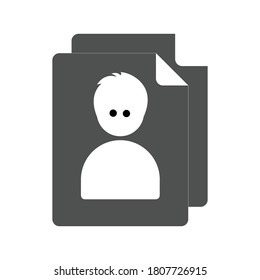 Application Curriculum Vitae Vector Icon