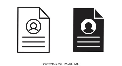 Application form icon vector editable. black vectors set