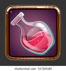 The application icon with bottle of elixir