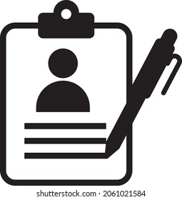 Application icon or employee profile in the organization
