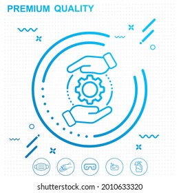 Application icon illustration - modern design