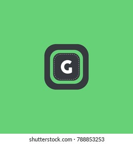 Application Icon Letter G Logo Design
