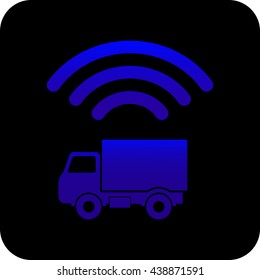 Application Icon / Truck Expedition Order / Blue Truck Logistic