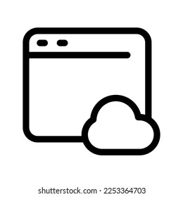 Application Icon Vector Symbol Design Illustration