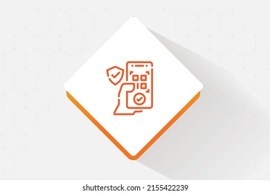 application insights icon vector design