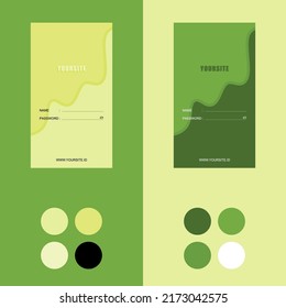 an APPLICATION INTERFACE DESIGN. UI