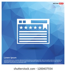 Application Interface Icon - Free vector icon