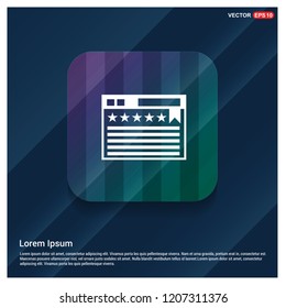 Application Interface Icon - Free vector icon