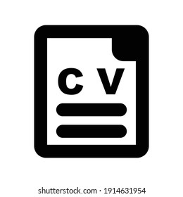 Application job icon.resume,application,page (vector illustration)