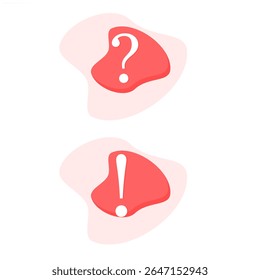 páginas iniciais do aplicativo e ilustrações de pontuação web. com o objetivo de requestionar.