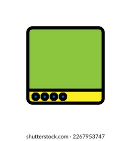 Application line icon isolated on white background. Black flat thin icon on modern outline style. Linear symbol and editable stroke. Simple and pixel perfect stroke vector illustration.