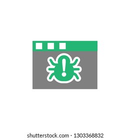 Application, malware icon. Element of Cyber and Security icon for mobile concept and web apps. Detailed Application, malware icon can be used for web and mobile