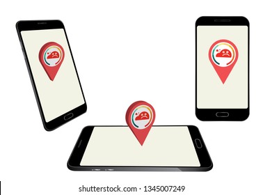 application mobile with air pollution