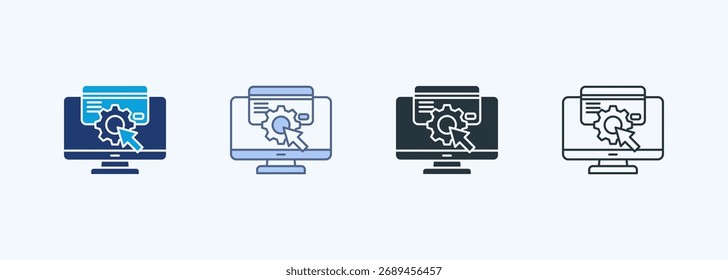 Application Multiple Style Icon Collection