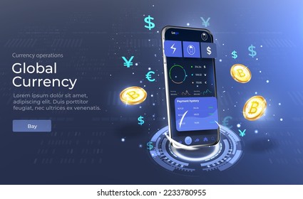 Una aplicación para banca en línea. Pago por teléfono móvil con tecnología NFC y un alto nivel de seguridad de pago. Proteja la compra de pago móvil a través de smartphone. tecnologías de pago digital.