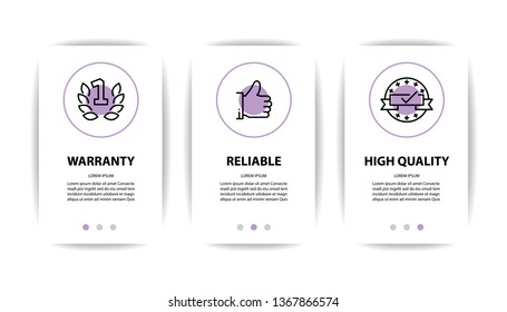 application page, shopping app